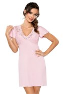 Koszulka nocna Koszula Nocna Model Luiza Powder Pink - Donna Donna