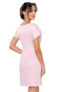 Koszulka nocna Koszula Nocna Model Luiza Powder Pink - Donna Donna