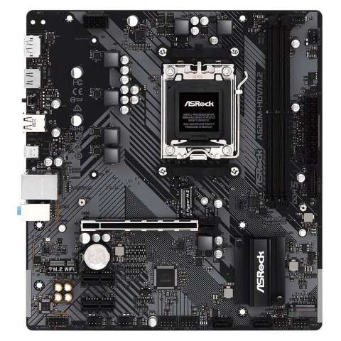 Płyta ASRock A620M-HDV/M.2 /AMD A620/DDR5/SATA3/M.2/USB3.1/PCIe4.0/AM5/mATX ASRock