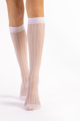 Podkolanówki Model Linea 15 Den White - Fiore Fiore