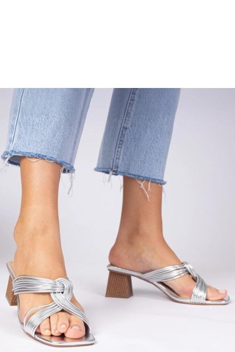 Sandał Klapki Model Lilea H8-385 Silver - PRIMO PRIMO