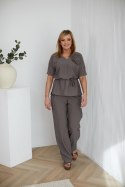 Spodnie Komplet Model M404/4 Grey Beige - La Aurora La Aurora