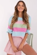 Sweter Damski Model MI-SW-1903.94 Blue - Italy Moda Italy Moda