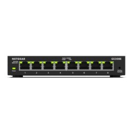 Switch zarządzalny Netgear GS308E-400EUS 8x1GbE PoE 62W Netgear