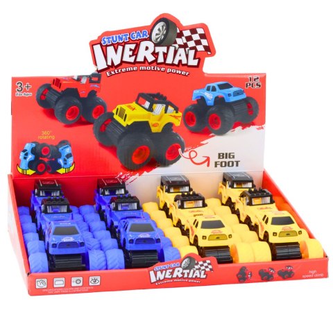 Autko Terenowe Wspinaczkowe Z Napędem Żółty Niebieski LEAN TOYS Autko Terenowe Wspinaczkowe Z Napędem Żółty Niebieski LEAN TOYS