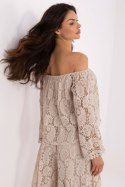 Bluzka Model MI-BZ-88500.79 Beige - Italy Moda Italy Moda