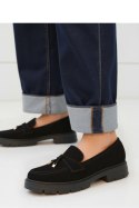 Damskie Mokasyny LOANA BLACK - Inello Inello