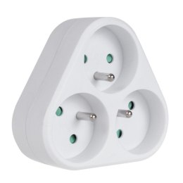 Gniazdko prądowe Maclean MCE214 potrójne z uziemieniem 3x16A Maclean