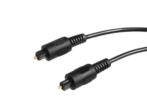 Kabel optyczny Maclean MCTV-639 Toslink (M) - Toslink (M), 1m, czarny Maclean
