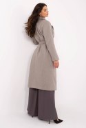 Płaszcz Damski Model MO-PL-1804.00 Grey/Beige - Italy Moda Italy Moda