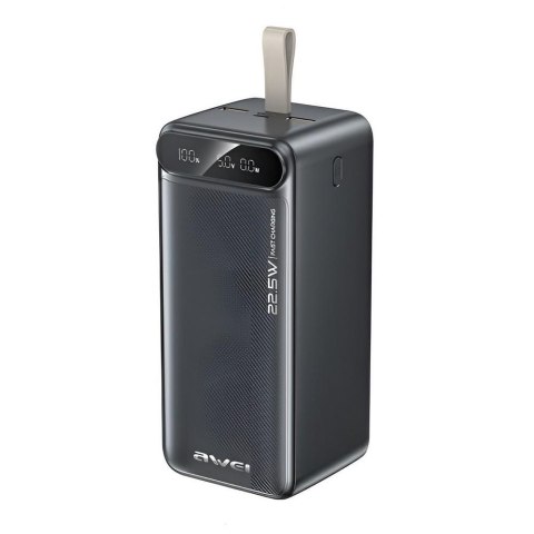 Powerbank Awei PA-13 50000mAh 22,5W 2xUSB-A 1xUSB-C 1xmicroUSB czarny AWEI Powerbank Awei PA-13 50000mAh 22,5W 2xUSB-A 1xUSB-C 1xmicroUSB czarny AWEI