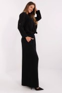 Spodnie Damskie Model MI-SP-2563.84 Black - Italy Moda Italy Moda