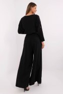 Spodnie Damskie Model MI-SP-2563.84 Black - Italy Moda Italy Moda