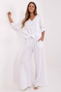 Spodnie Damskie Model MI-SP-2563.84 White - Italy Moda Italy Moda