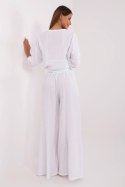 Spodnie Damskie Model MI-SP-2563.84 White - Italy Moda Italy Moda
