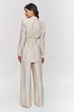 Spodnie Komplet Model M883 Light Beige - Makadamia Makadamia