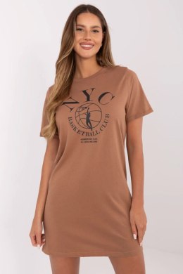 Sukienka Model D12063M02382C Light Brown - Sublevel Sublevel