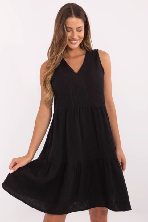 Sukienka Model D70032M30386A5 Black - Sublevel Sublevel