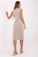 Sukienka Model DHJ-SK-20683.96 Dark Beige - Italy Moda Italy Moda