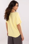 Sweter Damski Model MO-SW-0702.36 Light Yellow - Italy Moda Italy Moda