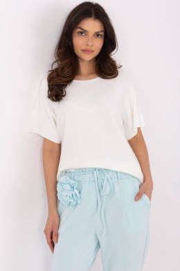 Sweter Damski Model MO-SW-0703.63 Ecru - Italy Moda Italy Moda