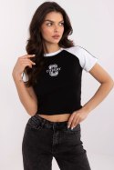 T-shirt Damski Model NM-TS-NG3772.82 Black/White - NM NM