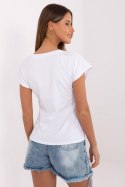 Tshirt Damski Model NM-TS-NG25282.20P White/Blue - NM NM