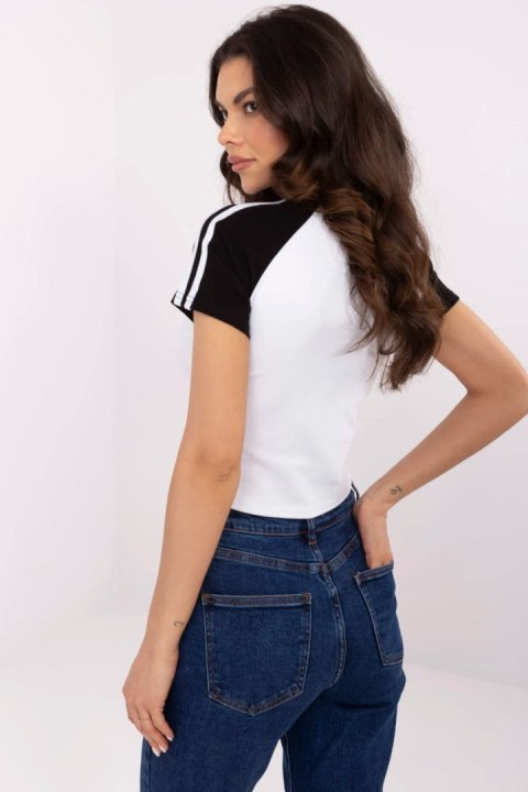 Tshirt Damski Model NM-TS-NG3772.82 White/Black - NM NM