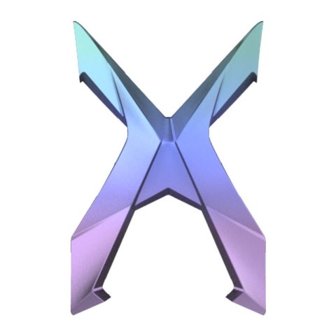 Tylna osłona "X" Angel XDekor Kolorowy Gradient ANGEL Tylna osłona "X" Angel XDekor Kolorowy Gradient ANGEL