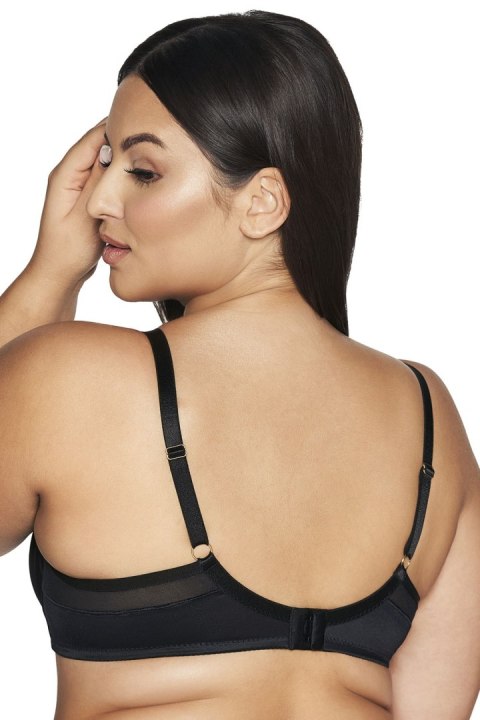 Biustonosz Soft Biustonosz Semi-Soft Model 2114 Black - Ava Ava Biustonosz Soft Biustonosz Semi-Soft Model 2114 Black - Ava Ava