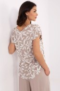 Bluzka Model D73771M10978X Dark Beige - Sublevel Sublevel Bluzka Model D73771M10978X Dark Beige - Sublevel Sublevel