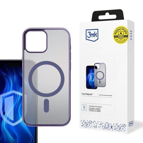Etui na Apple iPhone 13 - 3mk Frosty MagCase Purple 3mk Protection