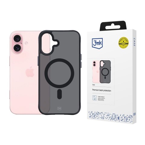 Etui na telefon 3mk Smoke MagCase do Apple iPhone 16 3mk Protection