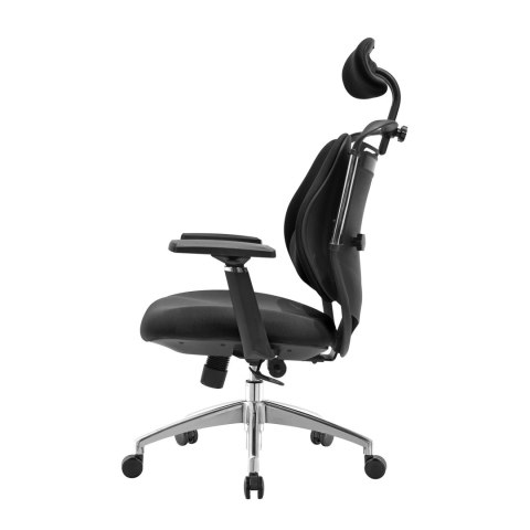 Fotel biurowy ergonomiczny ANGEL Stelio Czarny ANGEL Fotel biurowy ergonomiczny ANGEL Stelio Czarny ANGEL