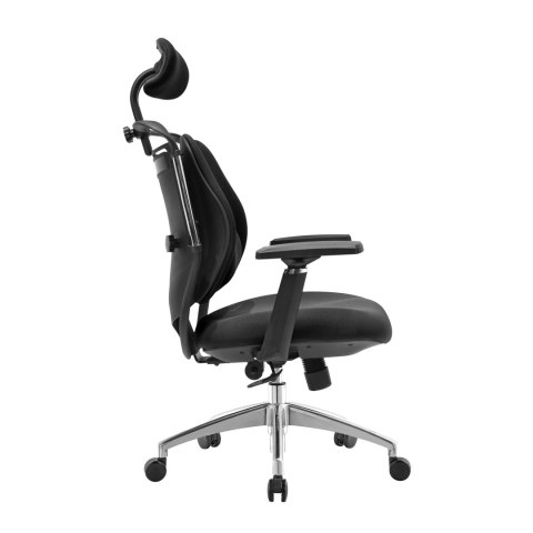 Fotel biurowy ergonomiczny ANGEL Stelio Czarny ANGEL Fotel biurowy ergonomiczny ANGEL Stelio Czarny ANGEL