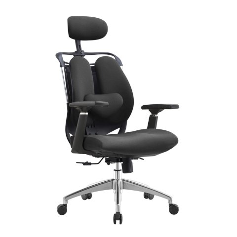 Fotel biurowy ergonomiczny ANGEL Stelio Czarny ANGEL Fotel biurowy ergonomiczny ANGEL Stelio Czarny ANGEL