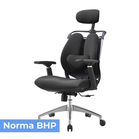 Fotel biurowy ergonomiczny ANGEL Stelio Czarny ANGEL Fotel biurowy ergonomiczny ANGEL Stelio Czarny ANGEL