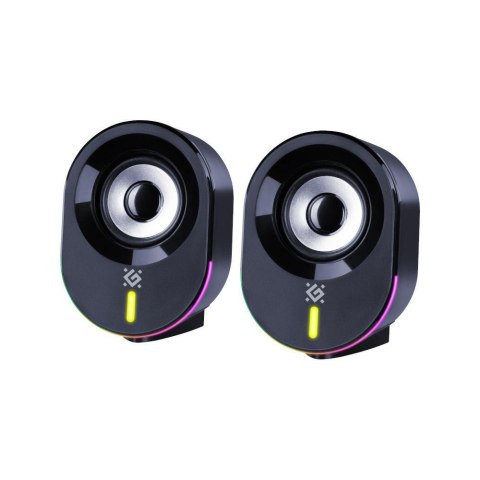 Głośniki Defender SOLAR 8 2.0 10W Bluetooth USB podświetlenie RGB Defender