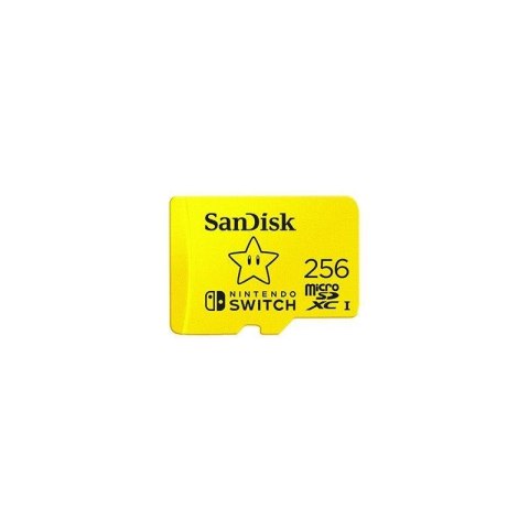 Karta pamięci MicroSDXC SanDisk NINTENDO SWITCH microSDXC 256GB 100/90 MB/s V30 UHS-I U3 Sandisk