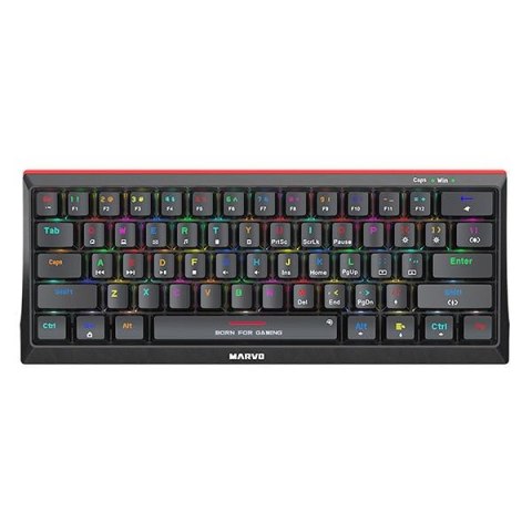 Klawiatura przewodowa Marvo Hecate 61R BK TKL 60% Mechaniczna Gaming RGB Marvo Klawiatura przewodowa Marvo Hecate 61R BK TKL 60% Mechaniczna Gaming RGB Marvo