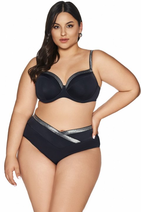 Kostium dwuczęściowy Figi kąpielowe Model SF224/15 Black - Ava Ava Kostium dwuczęściowy Figi kąpielowe Model SF224/15 Black - Ava Ava