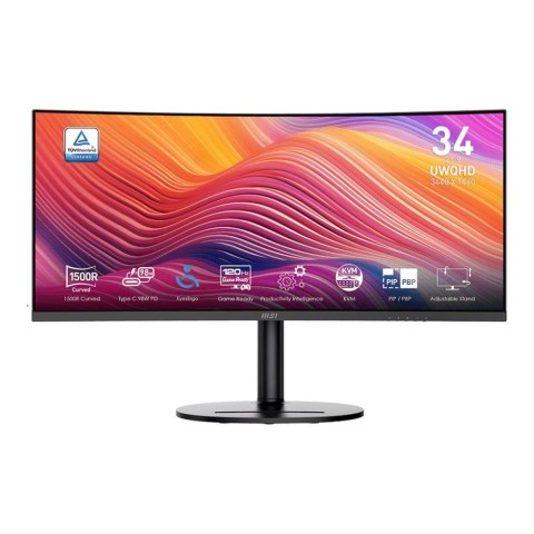 Monitor MSI 34" Modern MD342CQP VA UWQHD 120Hz 2xHDMI DP HUB głośniki MSI