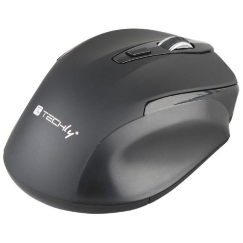 Mysz bezprzewodowa Techly USB 2.4GHz RF 1600dpi optyczna czarna Techly