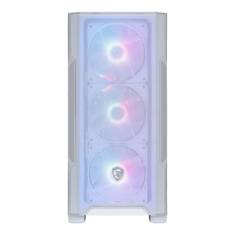 Obudowa MSI MAG FORGE M100R WHITE mATX z oknem, bez zasilacza MSI