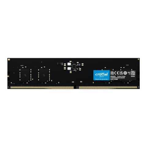Pamięć DDR5 Crucial 16GB (1x16GB) 4800MHz CL40 1,1V CRUCIAL
