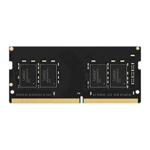 Pamięć SODIMM DDR4 Lexar 16GB (1x16GB) 3200MHz CL22 1,2V Black Lexar Pamięć SODIMM DDR4 Lexar 16GB (1x16GB) 3200MHz CL22 1,2V Black Lexar