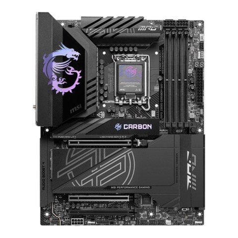 Płyta MSI MPG Z890 CARBON WIFI /Z890/DDR5/SATA3/M.2/TB4/WiFi/BT/PCIe5.0/s.1851/ATX MSI