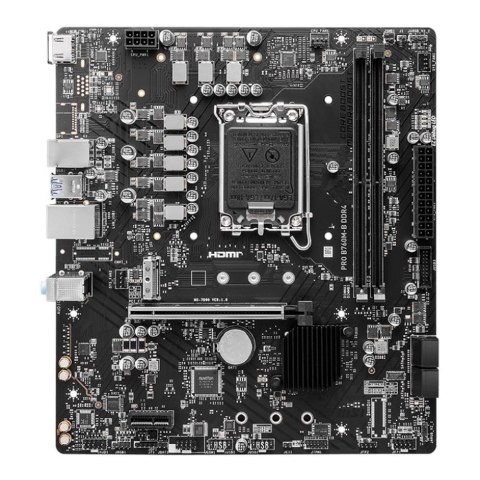 Płyta MSI PRO B760M-B DDR4 /B760/DDR4/SATA3/M.2/USB3.0/PCIe4.0/s.1700/mATX MSI