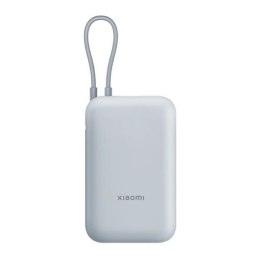 Powerbank Xiaomi 22,5W 10000mAh 2xUSB-C 1xUSB-A wbudowany kabel Ice Blue XIAOMI