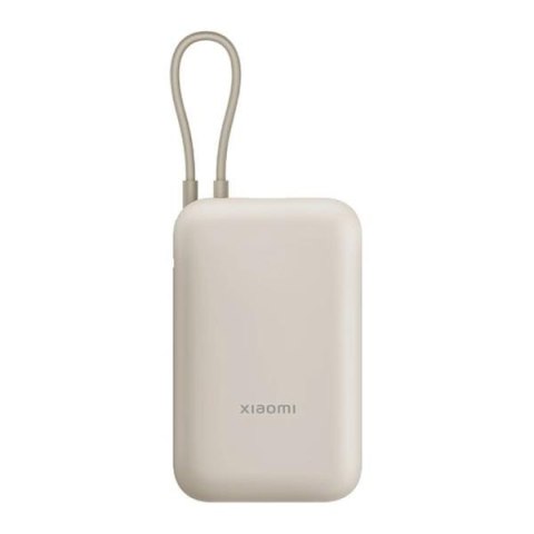 Powerbank Xiaomi 22,5W 10000mAh 2xUSB-C 1xUSB-A wbudowany kabel Tan XIAOMI Powerbank Xiaomi 22,5W 10000mAh 2xUSB-C 1xUSB-A wbudowany kabel Tan XIAOMI